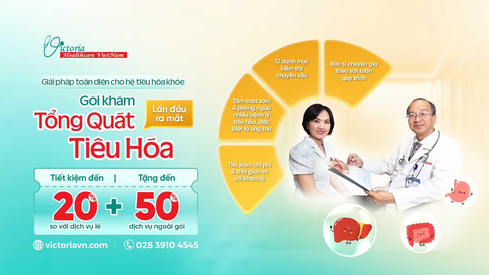 LẦN ĐẦU RA MẮT: GÓI KHÁM TỔNG QUÁT TIÊU HÓA