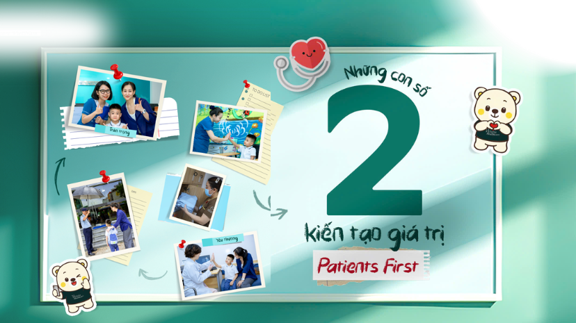NHỮNG CON SỐ 2 KIẾN TẠO GIÁ TRỊ PATIENTS FIRST