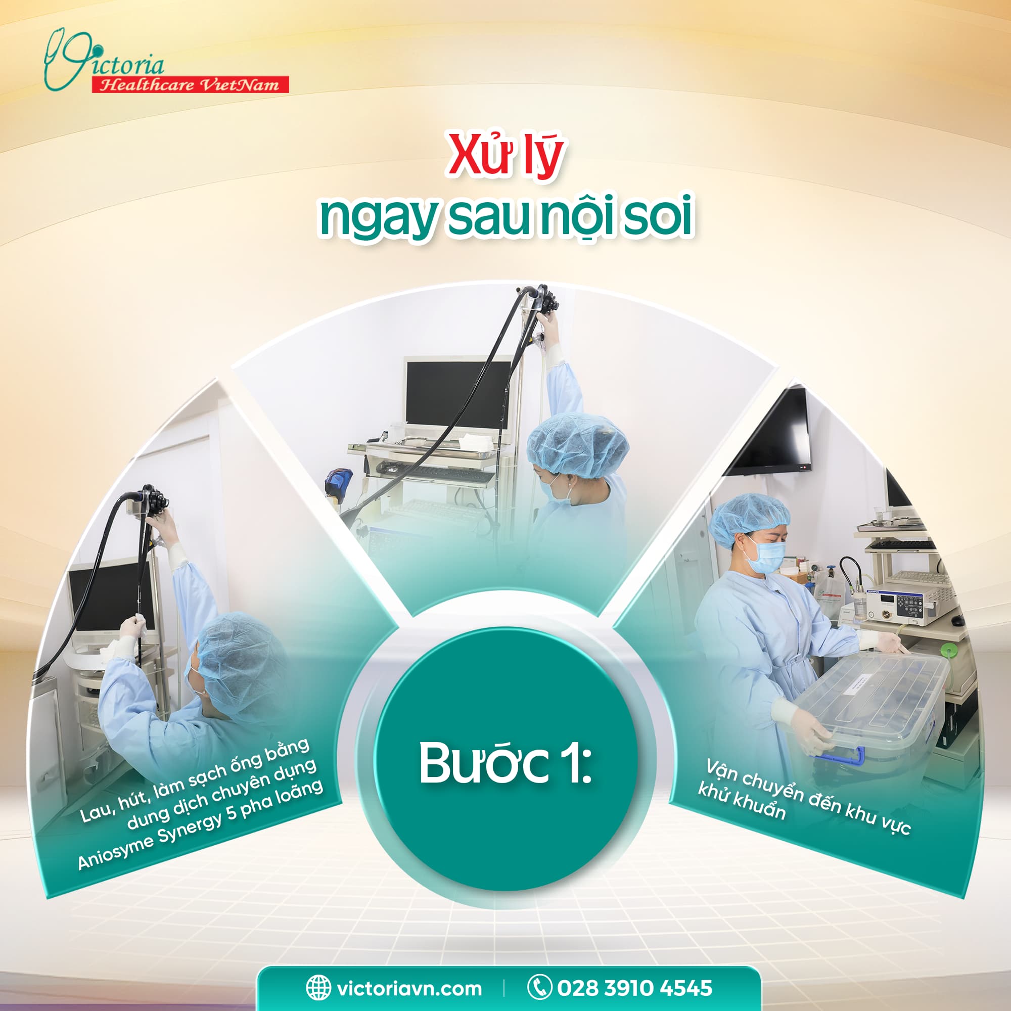 Quy trình khử khuẩn GI 2