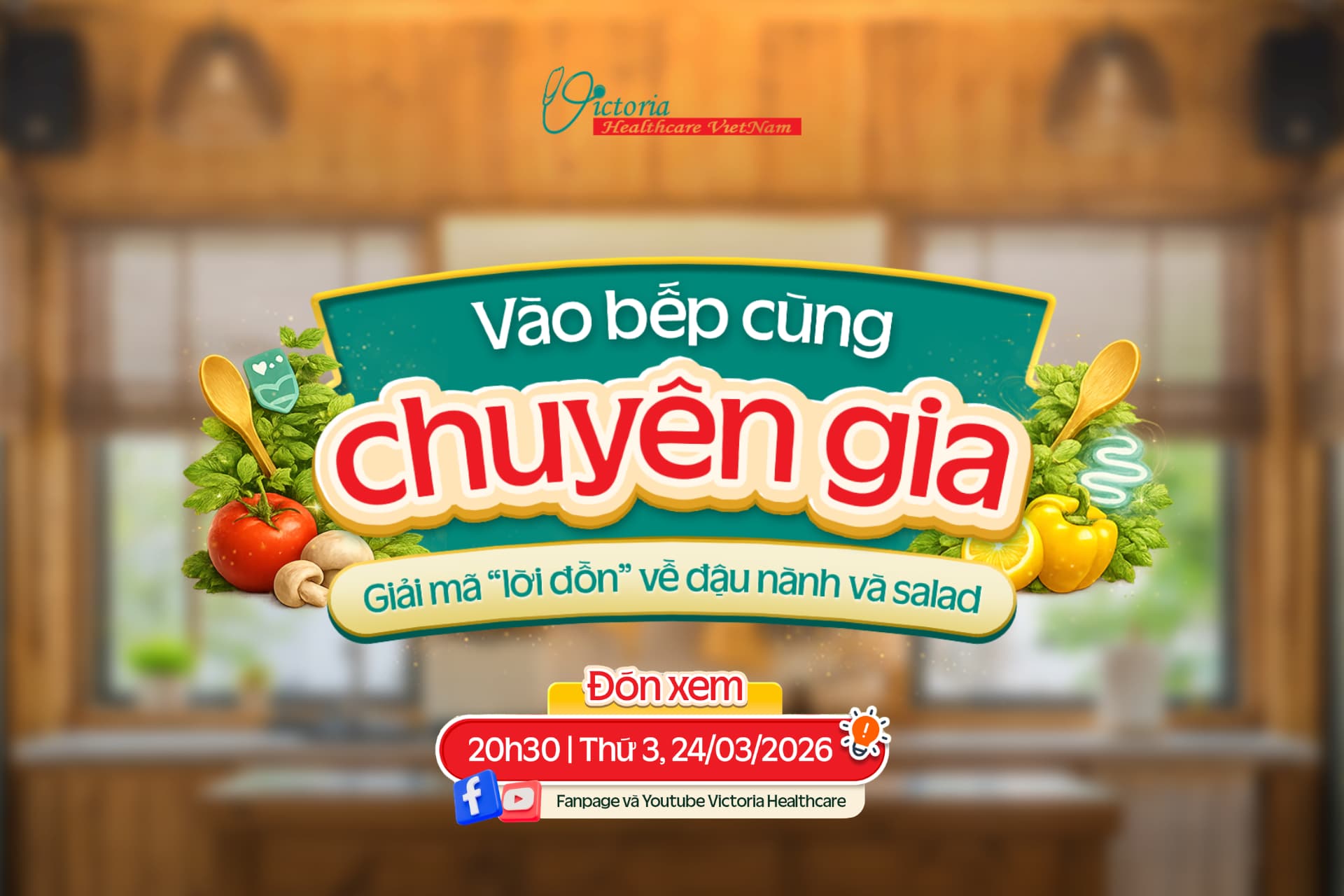 MÀN KẾT HỢP GIỮA ẨM THỰC VÀ Y KHOA: GIẢI MÃ LỜI ĐỒN VÀ ĐẬU NÀNH VÀ SALAD