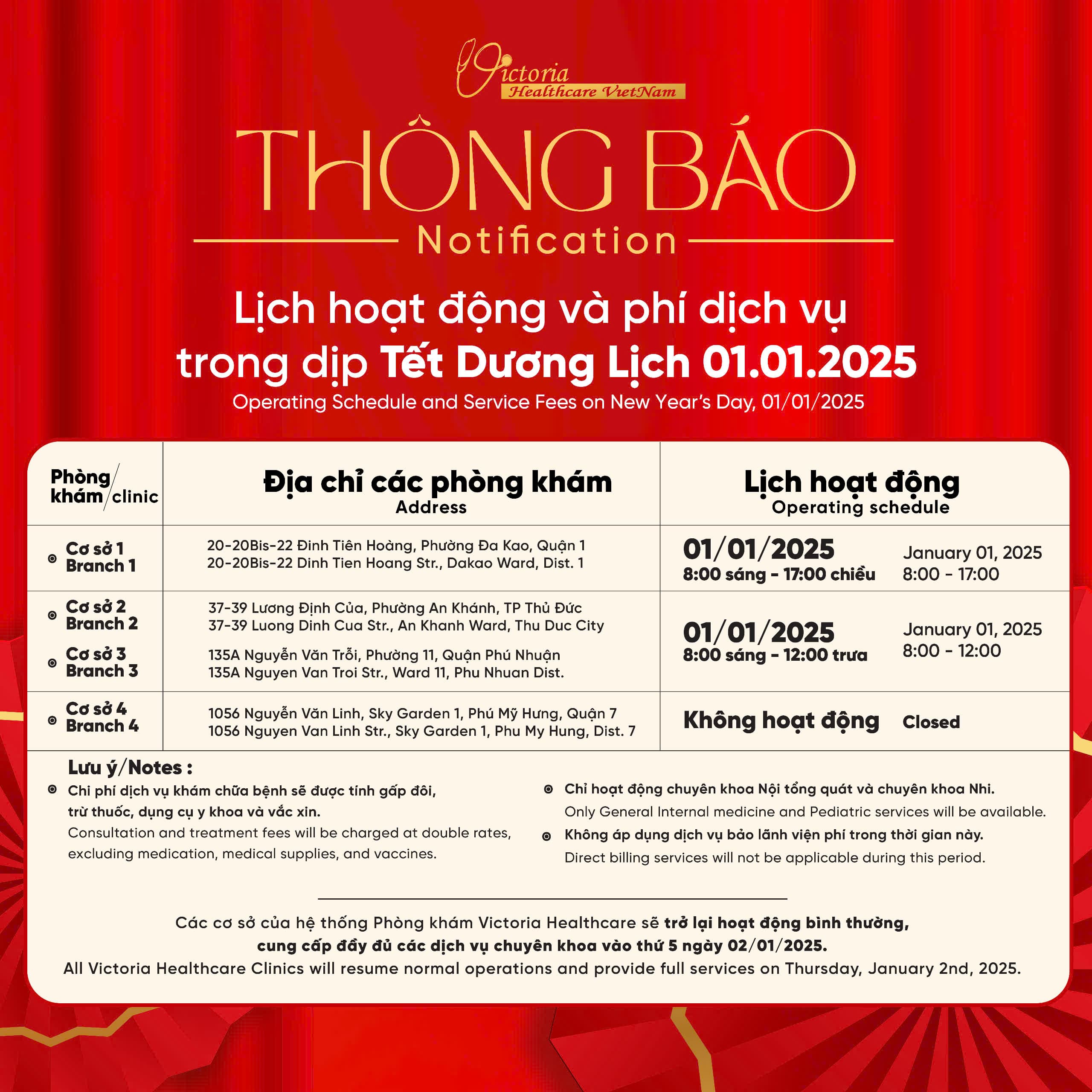 Thông báo lịch DL 2025 1