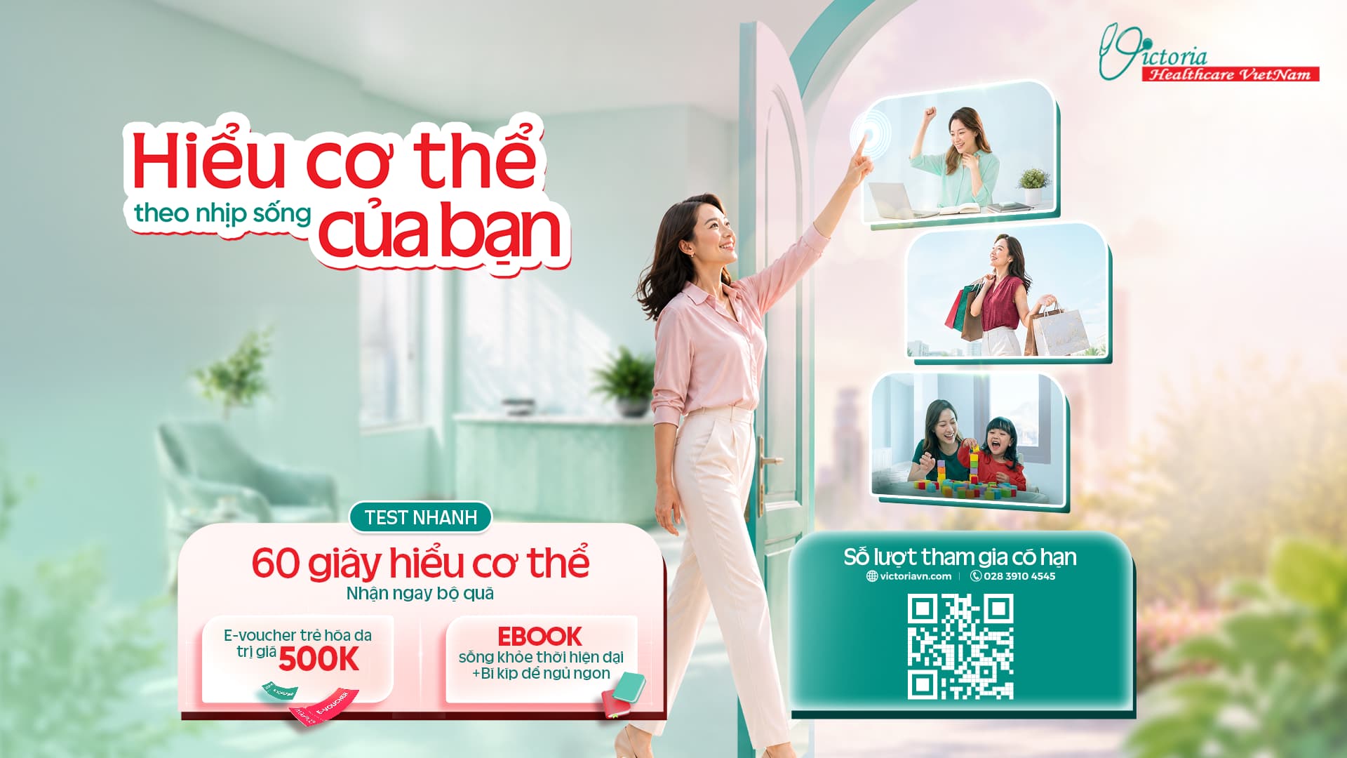TEST NHANH 60 GIÂY - MỞ NGAY BỘ QUÀ SỐNG KHỎE