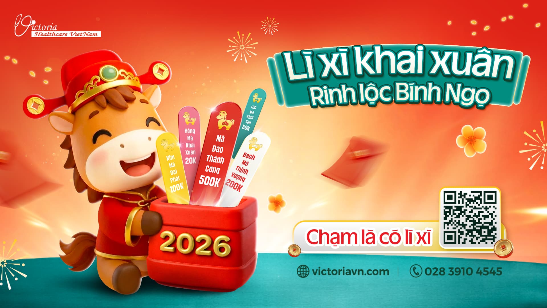 LÌ XÌ KHAI XUÂN - RINH LỘC BÍNH NGỌ 2026