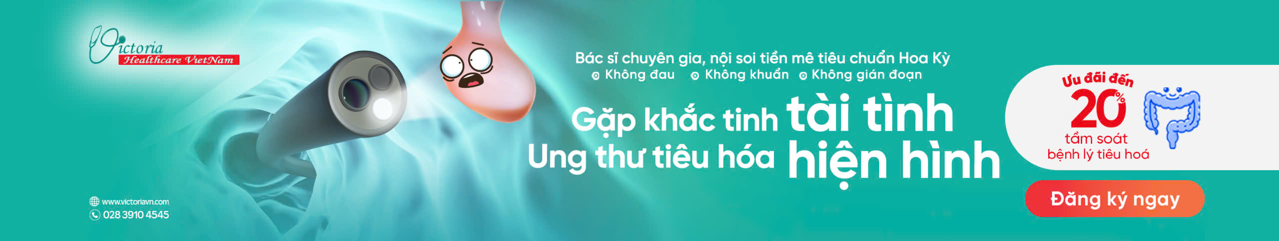 Gặp khắc tinh tài tình, ung thư tiêu hóa hiện hình