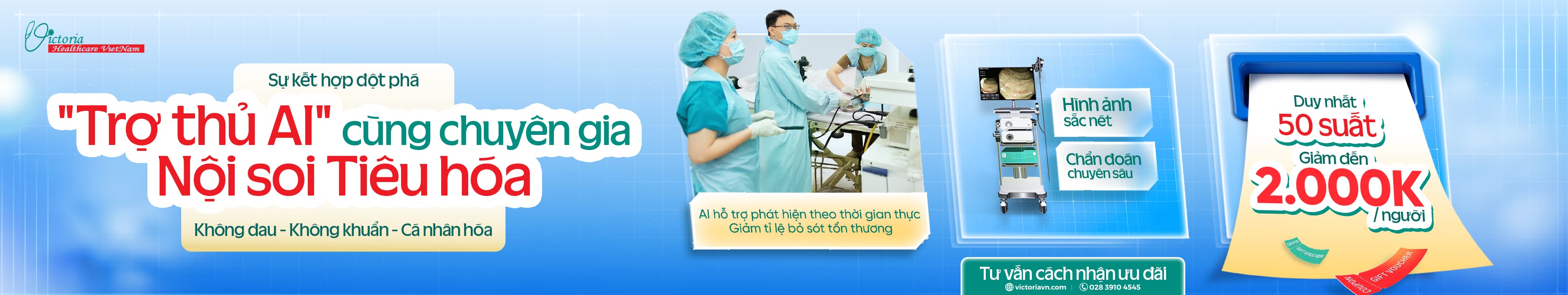 Slider Nội soi tiêu hóa công nghệ AI