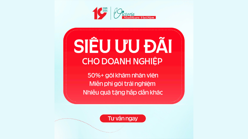 SIÊU ƯU ĐÃI DÀNH CHO DOANH NGHIỆP KỶ NIỆM 19 NĂM THÀNH LẬP PHÒNG KHÁM