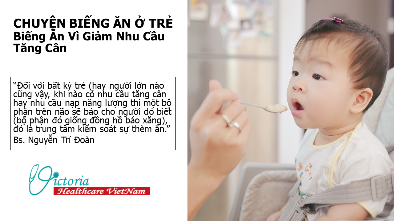 BIẾNG ĂN VÌ TRẺ GIẢM NHU CẦU TĂNG CÂN (P.1)